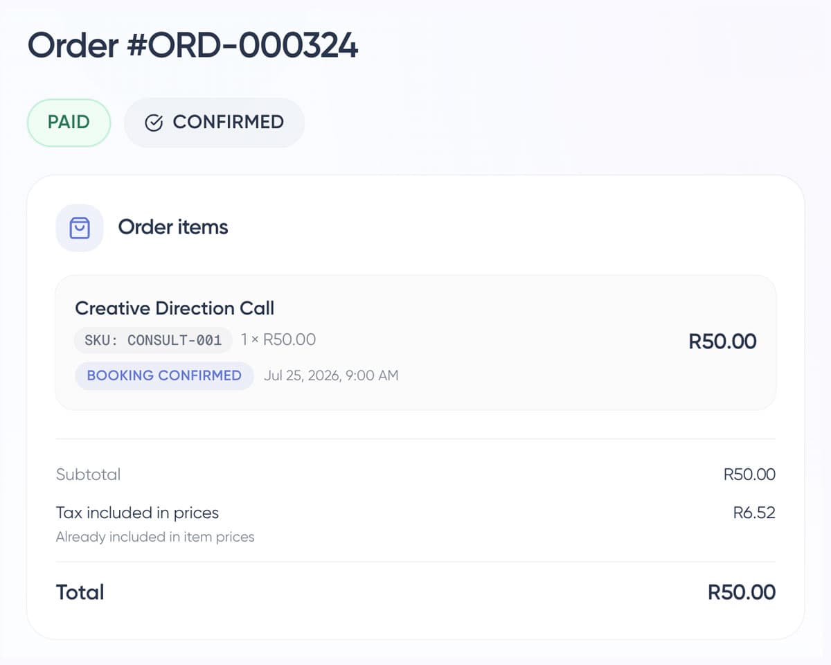 A processed Shopstar card payment with paid status and Paystack details.